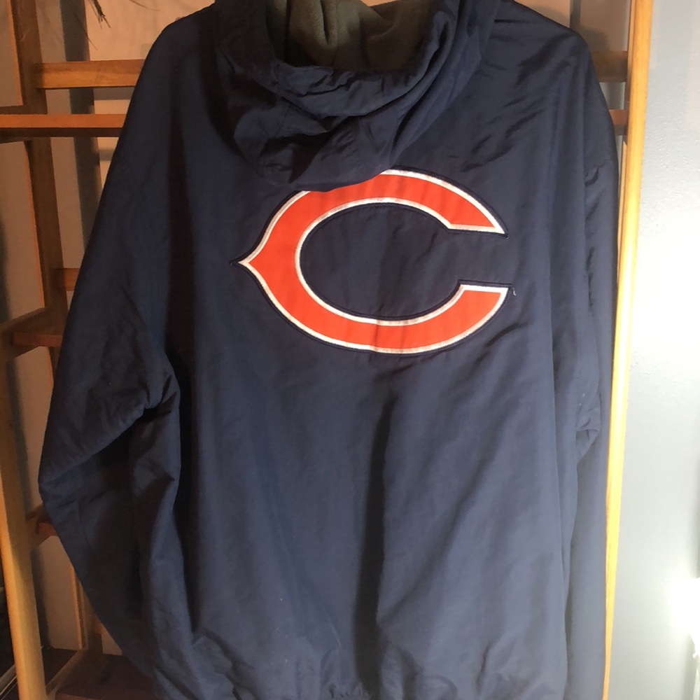 Chicago Bears Reebok Hooded Lined Jacket